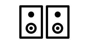 Parlantes opcionales